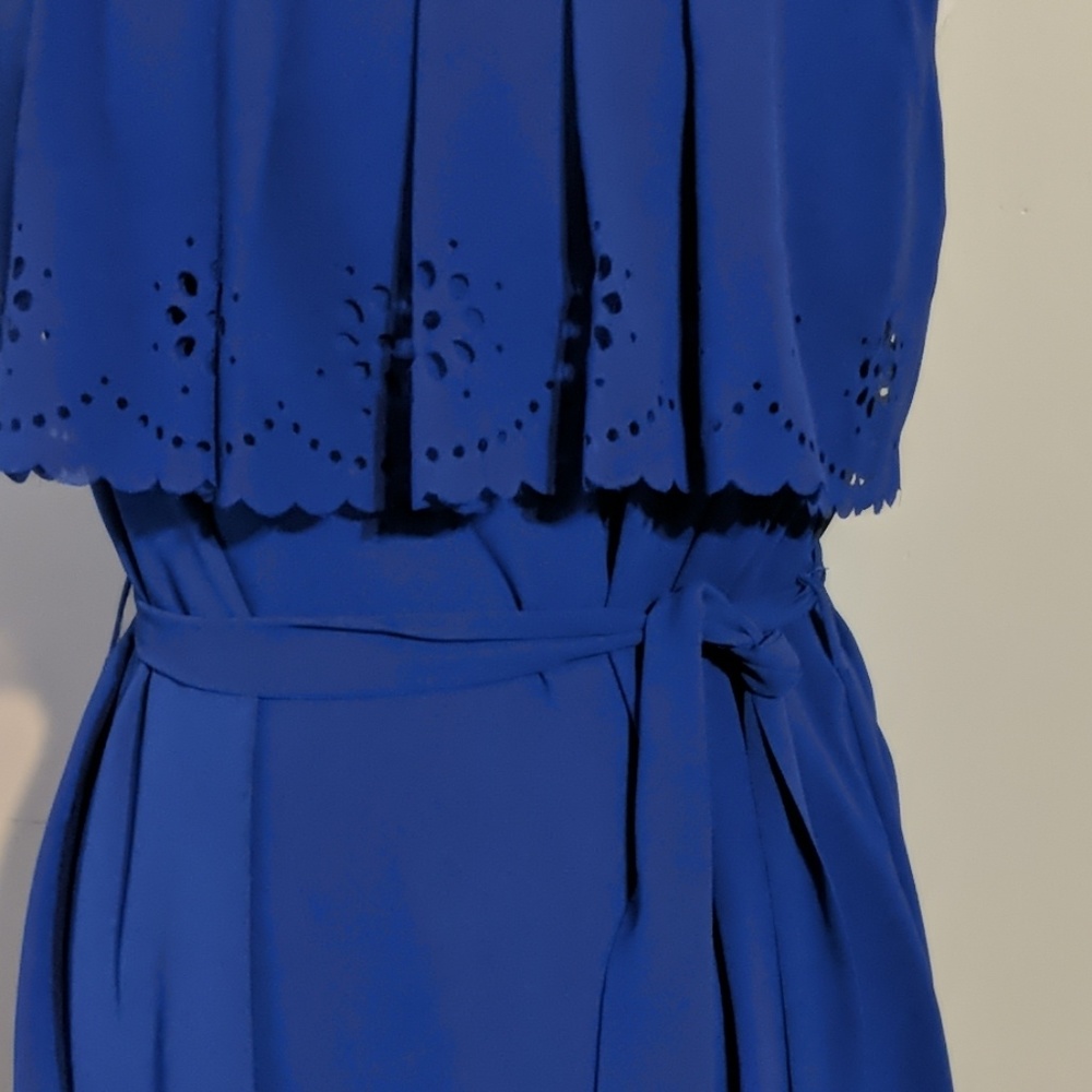 Beautiful cobalt spring dress - Picture 4 of 5